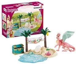 Schleich 42436 Drakeneiland Met Schat Bayala -Overdekte Speelgoeds Winkel schleich 42436 drakeneiland met schat 6