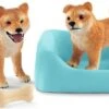 Schleich 42479 Shiba Inu Moeder En Welp FarmWorld -Overdekte Speelgoeds Winkel schleich 42479 shiba una moeder met welp