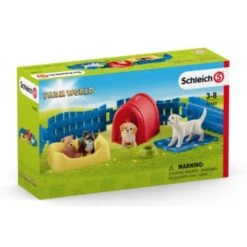 Schleich 42480 Puppy Ren Hondenren FarmWorld 7 Schleich 42480 Puppy Ren Hondenren FarmWorld -Overdekte Speelgoeds Winkel schleich 42480 puppyren 2