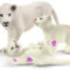Schleich 42505 Moederleeuw Met Welpjes WildLife -Overdekte Speelgoeds Winkel schleich 42505 moederleeuw met welpjes