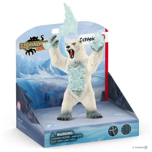 Schleich 42510 Sneeuwstormbeer Met Wapen Eldrador 4 Schleich 42510 Sneeuwstormbeer Met Wapen Eldrador - Afbeelding 2