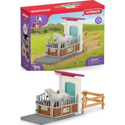 Schleich 42569 Ruitershop HorseClub -Overdekte Speelgoeds Winkel schleich 42569 paardenbox Horseclub 4