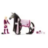 Schleich 42584 Sofia & Dusty Starterset Sofia’s Beauties -Overdekte Speelgoeds Winkel schleich 42584 sofia dusty starterset