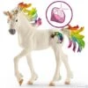 Schleich 70525 Regenboog Eenhoorn Veulen Bayala -Overdekte Speelgoeds Winkel schleich 70525 regenboog eenhoorn veulen