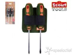 Scout 19427 Schroevendraaierset +gordelhouder Scouting Outdoor -Overdekte Speelgoeds Winkel schroevendraaierset scout 19427 1