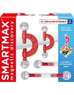 SmartMax SMX107 Uitbreidingsset 2 X Connectors -Overdekte Speelgoeds Winkel smartmax smartmax smx 107 xt set 2 connectors rood speelactief.nl 1