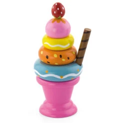 Vigatoys Sorbet Aarbei (stapelfiguur)