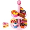 Taartjesstandaard (hout) Cupcake+stand Vigatoys 1 Taartjesstandaard (hout) Cupcake+stand Vigatoys -Overdekte Speelgoeds Winkel taartjesstandaard vigatoys v9893
