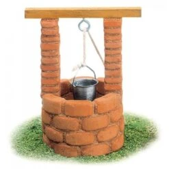 Bouwdoos Teifoc 1065 Waterput Metselset -Overdekte Speelgoeds Winkel teifoc t1065 watrput 2 1