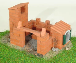 Teifoc T8010 Bouwdoos Kasteel/Huis Metselset -Overdekte Speelgoeds Winkel teifoc t8010 kasteel huis 2 1