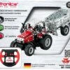 Tronico Micro Radiografisch Bestuurbare Massey Ferguson MF 7600 Met Aanhanger – 1 : 64 -Overdekte Speelgoeds Winkel tractor mf7600 rc tronico micro 9541