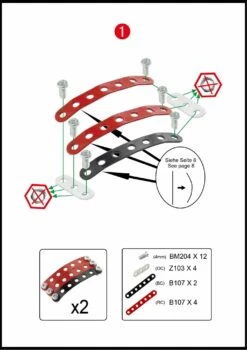 Tronico Micro Radiografisch Bestuurbare Massey Ferguson MF 7600 Met Aanhanger – 1 : 64 -Overdekte Speelgoeds Winkel tractor mf7600 rc tronico micro 9541 3