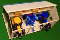 Tractorloods 3 Voertuigen Kidsglobe Schaal 1 : 16 -Overdekte Speelgoeds Winkel tractorloods kidsglobe 610340 2