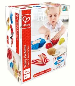 Vlees En Vis – Hape Tasty Proteins 8 Vlees En Vis – Hape Tasty Proteins -Overdekte Speelgoeds Winkel vis envlees hape e3155 tasty proteins 2